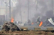 Сильный взрыв у штаб-квартиры американских войск в Багдаде. США потеряли в Ираке более 500 солдат